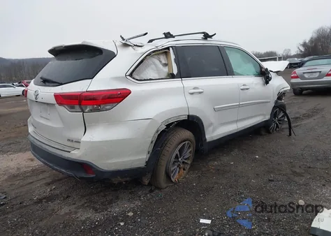 2019 Toyota Highlander Xle from USA, damaged, VIN 5TDJZRFH4KS576511